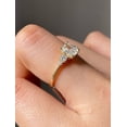 thumbnail image 3 of 1.00 Ct Princess Cut Round Sides Wedding Ring for Women 14K Solid Gold Solitaire Ring., 3 of 4