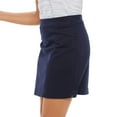 thumbnail image 4 of Women's Croft & Barrow® Effortless Stretch Skort Color: Rinse Wash Size: 16, 4 of 4