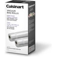 thumbnail image 2 of Cuisinart Vacuum Food Sealer Bags 2-Pack 11"x20" ft. rolls, Universal, Microwave & Freezer Safe (VSB-112C), 2 of 7