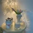 thumbnail image 4 of Maceta decorativa, florero de escritorio, organizador de flores de resina, estatua, soporte para bolígrafo de escritorio, parte superior de la línea, 4 of 5