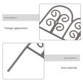 thumbnail image 3 of OULII 2Pcs Miniature Fence Iron Retro Decorative Garden Barrier for Hobbyists Micro Landscape Decor Coffee Shop, 3 of 8
