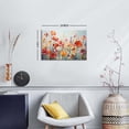 thumbnail image 3 of Wildflower Wall Art Colorful Floral Pictures Framed Printed Art for Bathroom Nature Botanical Canvas Prints Poster Modern Abstract Flowers Painting Artwork Living Room Bedroom Home Decorations, 3 of 6