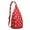 Red-2, variant on Athlete Pro Sling Backpack - Waterproof Shoulder Bag for Baseball, Football & Soccer Training (Kids & Teens Gift)