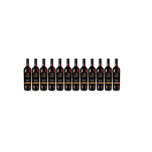 Pack de 12 Vino Mesa Tinto 4 Soles Cabernet Sauvignon de 750 ml Soles Cabernet Sauvignon