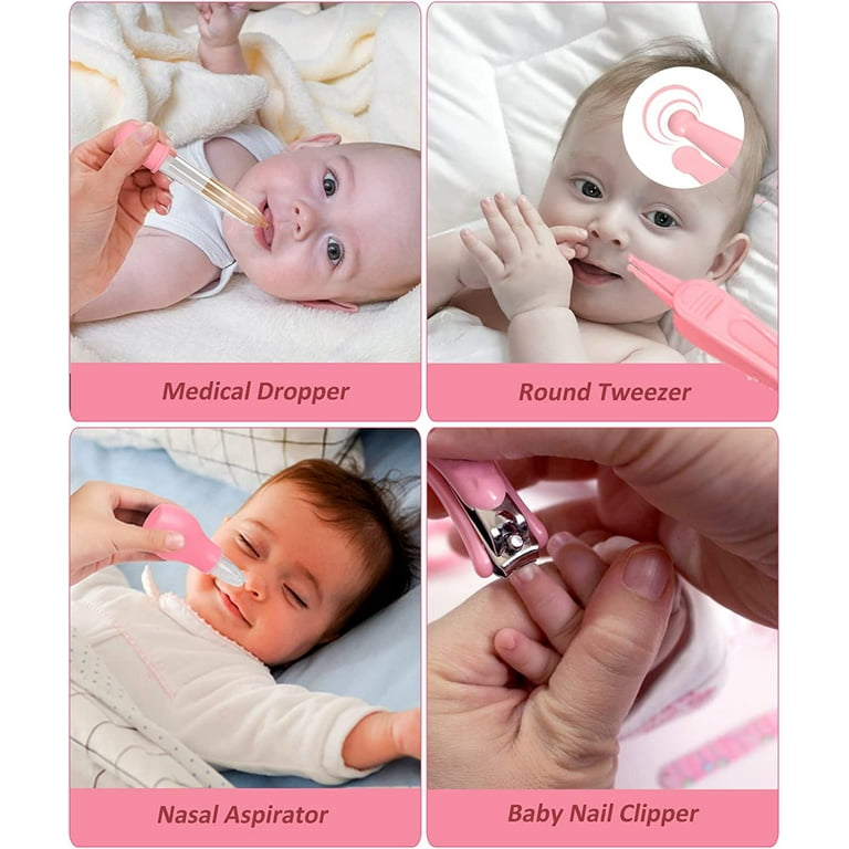 clackibukvyz Baby Grooming Kit, 20 in 1 Essentials for Newborn