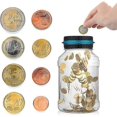 thumbnail image 2 of Electronic Money Box, Digital Piggy Bank Eur Counter, Automatic Coin Counting Money Box For Kids And Adult, 1.8l Piggy Bank With Lcd Display, 2 of 5