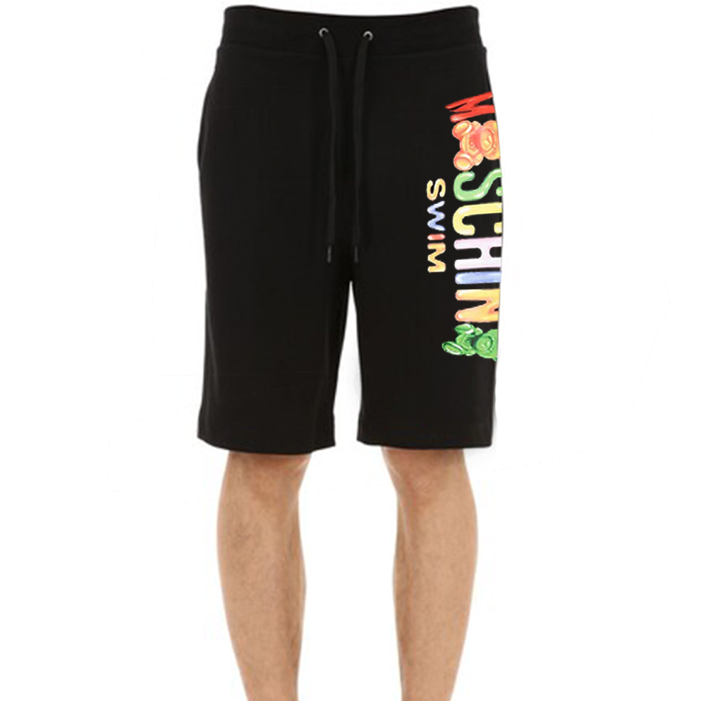 moschino swim shorts black