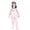 Light Pink, variant on Girls Rain Overall Cartoon Bear Print Rainproof Bib Suspender Cute Beach Play Outfit Cute Activity Wear With Pockets,Sized 13-14Y