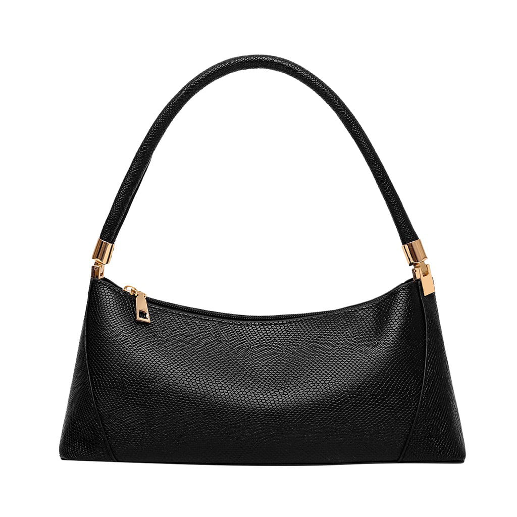 Ladies Snake Pattern Baguette Bag Fashion Simple Handbag Casual Shoulder Bag - 0 ...