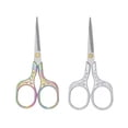 thumbnail image 1 of 2pcs Small Vintage Precision Scissors ,for Hair trimming,Beard, for Embroidery,Craft & Everyday Use, 1 of 5