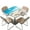 Beach Shell Starfish, variant on FKELYI Purple Hydrangea Floral Hummingbird Print Square Tablecloth Outdoor Table Cover with Elastic Edge Square Fitted Table Cloths for Kitchen Dining Room Decoration, 36x36 inch