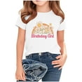 thumbnail image 4 of Mgmyaa Birthday Girl Print Shirts 8 Styles Print Girls Birthday Tshirts Short Sleeve Tees, 4 of 5