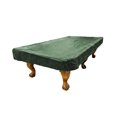 thumbnail image 1 of ASKA 8ft Heavy-Duty Billiard Table Cover - Forest Green Leatherette Vinyl, 100" x 56" Waterproof Protection, 1 of 4
