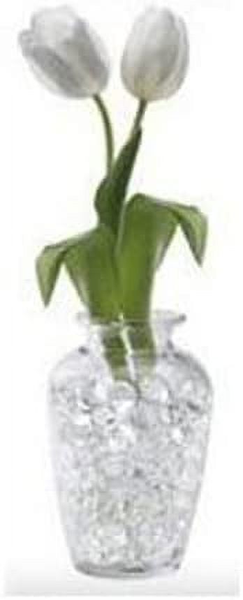 Clear Deco Beads - 8 Ounce Jar Makes Over 6 Six Gallons - Beads Hold Water