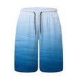thumbnail image 4 of NIEWTR Mens Casual Shorts Stretch Joggers Casual Shorts for Men Drawstring Shorts with Multi Pockets Sports Shorts Men's Summer Shorts XXXXXL,Sky Blue, 4 of 5