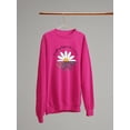 thumbnail image 3 of For A Reason Daisy Sweatshirt Women -Image by Shutterstock, Female 5X-Large, 3 of 4