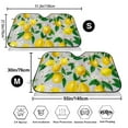 thumbnail image 3 of Fotbe Lemon1 Car Windshield Sunshade | Sun Visor Protector Front Window Shade, Keeps Out UV Rays, Keeps Your Vehicle Cool-, 3 of 7