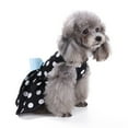 thumbnail image 6 of YUEHAO Dog Skirts for Small Dogs Girl Cute Pet Print Bow Skirt Breathable Summer Sleeveless Shirt Comfortable Dog Shirt Breathable Dog Pet Dog Clothes (Black, L), 6 of 9