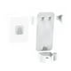 thumbnail image 2 of Soporte organizador para rizador de pelo de pared, soporte para peines, sin taladro, para baño en casa. blanco, 2 of 7