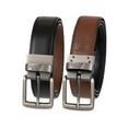 thumbnail image 4 of Genuine Dickies Men's Two-In-One Reversible Black to Brown Double Stitch Belt (Regular and Big & Tall Sizes), 4 of 6