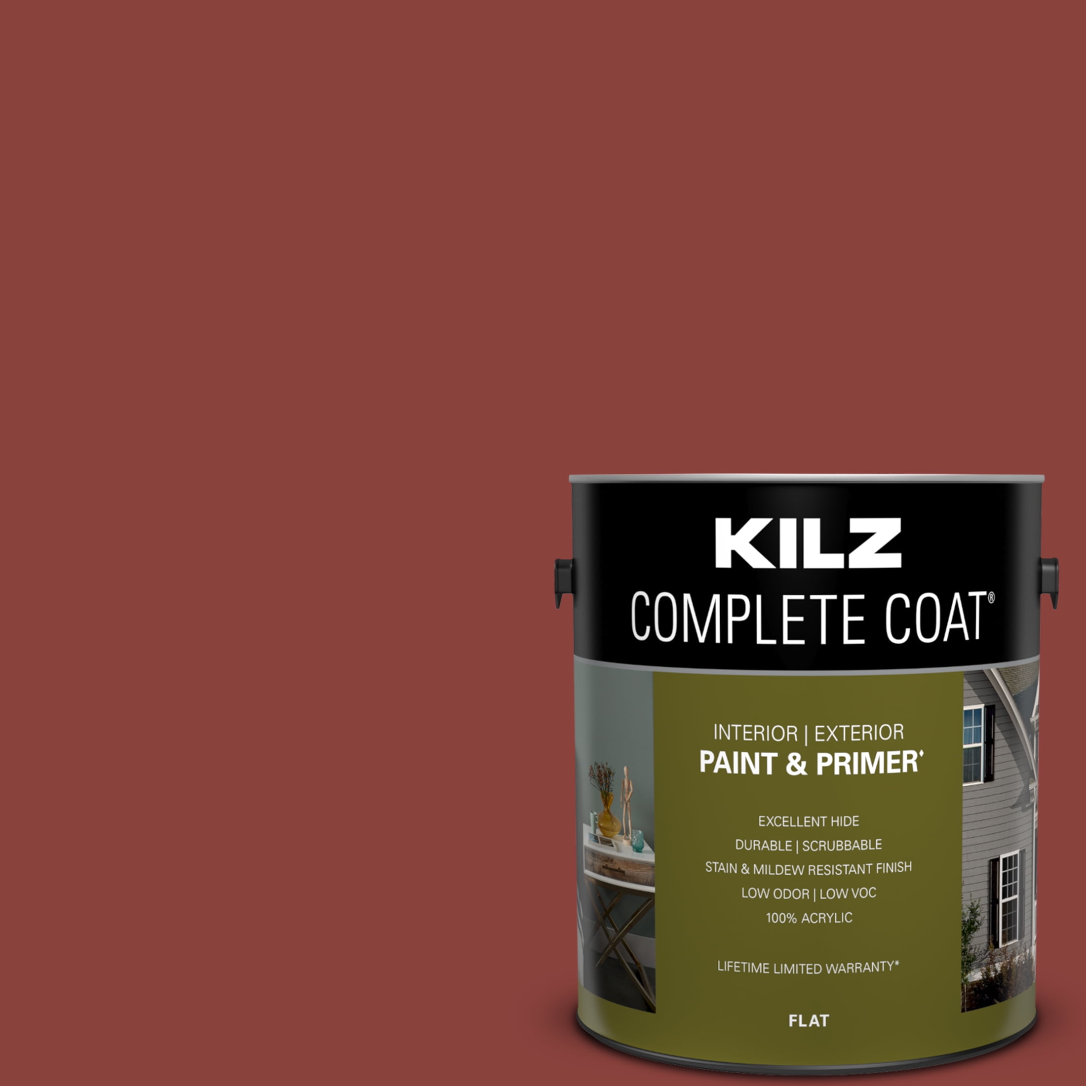 Raging Bull, KILZ Complete Coat Interior/Exterior Paint & Primer, 1 Gallon #LA130-02