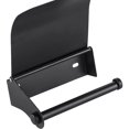 thumbnail image 4 of Porte-rouleau de Papier Toilette Noir en Acier Inoxydable Accessoires de Distributeur de Mouchoirs, 4 of 9