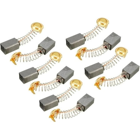 

uxcell 10Pcs Carbon Brushes for Electric Motor 13mmx7.5mmx6.5mm Power Tool Rotary Hammer Drill Circular Saw Cut-Off Saw