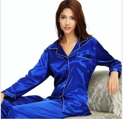 ladies satin pyjamas