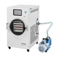 thumbnail image 1 of VEVOR Vacuum Freeze Dryer 4-Layer Fruit Vegetable Freeze Drying Machine w/ Pump White, 1 of 9