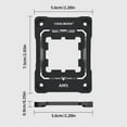 thumbnail image 2 of Hebilla De Fijación De Corrección De Flexión De Cpu Hebilla de fijación de CPU COOLMOON para AMD AM5 RYZEN 7000 (negro sin grasa de silicona), 2 of 6