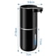 thumbnail image 4 of Dispensador automático de jabón espumoso, desinfectante de manos en espuma, dispensador de jabón sin contacto, recargable con sensor para baño, cocina, 13,5 oz/380 ml, 4 of 5