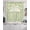 Green, variant on Pink Orchid Flowers Swag Valances for Windows, Small Curtains Drapes, Vintage Floral Leaves Plants Spring Kitchen Window Curtains Over Sink Window Treatment Valance for Bedroom/Bathroom 56"x36"
