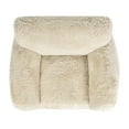 thumbnail image 4 of Summit 49" Faux Sheepskin Overstuffed Arm Chair Cream Beige, 4 of 10