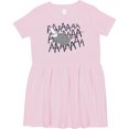 thumbnail image 3 of Inktastic Screaming Possum Girls Toddler Dress, 3 of 5