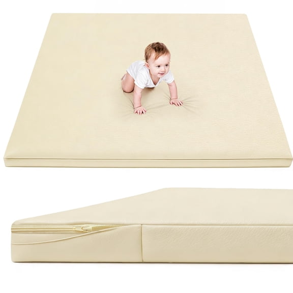 Tapete de juego para bebés ILPEOD, espuma viscoelástica impermeable de 1,3 cm de grosor