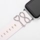 thumbnail image 1 of Juego de anillos decorativos de dibujos animados para Apple Watch, correa de silicona, accesorios de pulsera para Smartwatch, Iwatch, 1 of 4