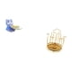 thumbnail image 5 of Bandeja Moderna De Resina Con Escultura De Gato Y Soporte Giratorio Para Secar Tazas, Organizador Para Mesa De Comedor, Armario, Estante, Joyería, Aperitivos, Decoración De Sala De Estar., 5 of 8