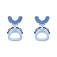 thumbnail image 1 of Billuyoard Cepillo de en forma de U Entrenamiento para niños pequeños Cepillo de manual de 360 grados Limpieza de lengua reutilizable Azul 2Conjunto, 1 of 6