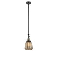 thumbnail image 4 of Innovations Lighting 206 Chatham Chatham 14" Tall Mini Pendant - Nickel, 4 of 7
