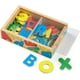 thumbnail image 1 of Alfabeto Magnético Melissa & Doug 52 Letras de Madera, 1 of 2
