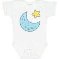 thumbnail image 3 of Inktastic Moon and Star Boys or Girls Baby Bodysuit, 3 of 5