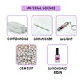 thumbnail image 6 of Openpig Tooth Gem Kit, Tooth Gems DIY Crystals Jewelry with Glue and Light, Professional Starter Tooth Gems Kit for Teeth, Shining Girl's Gift Fashion Temporary Crystal Teeth Gems, 6 of 9