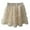 Beige, variant on QHFBli Women's Lace Half Skirt Flowy Ruffle Pleated Mini Skirts Mesh Floral Tutu Boho Fairy Layered Short Skirts