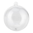 thumbnail image 1 of Reusable 10 Pairs Plastic Ball, DIY Craft Ornament Bauble Sphere, Wedding for Christmas, 1 of 8