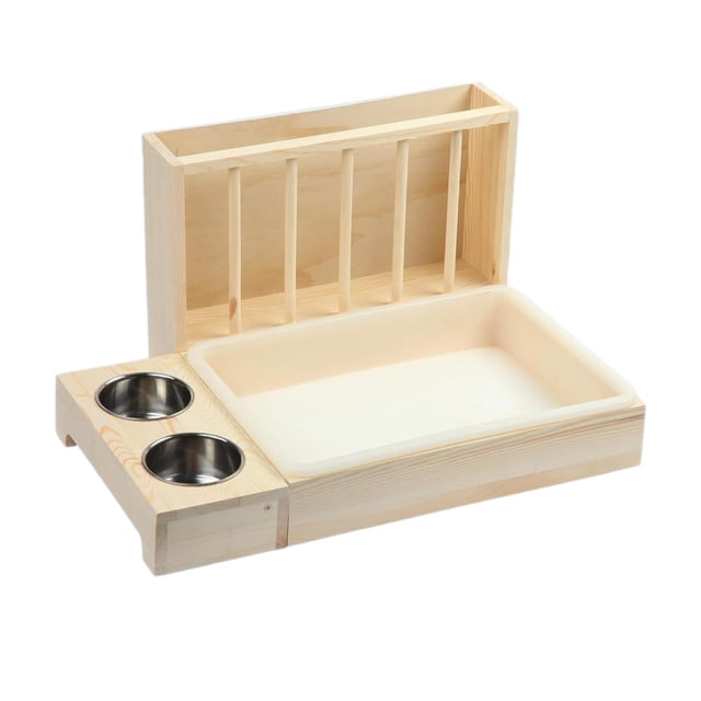 TISHITA Rabbit Hay Feeder Rabbit Hay Holder Feeder for Gerbil Chinchilla Dwarf Hamster