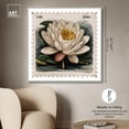 thumbnail image 4 of Postal Bloom II Canvas Print Cute Art Prints by Art Remedy, Silver Frame, 40 x 40, 4 of 6