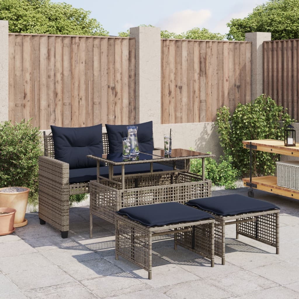 Better Homes Gardens Bellamy 2-Piece Outdoor Wicker Sofa
