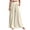 Beige, variant on Womens Cargo Pants Women Jeans Relaxed Palazzo - Cargo Pocket Summer White S