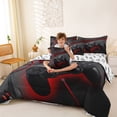 thumbnail image 4 of Erosebridal Modern Video Game 7-Piece Bedding Comforter Set,Kids Game Controller King Bedding Sets For Console Gamer,Reversible, 4 of 7