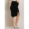 thumbnail image 3 of Ruched Maternity Terry Knit Skirt, 3 of 4